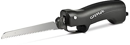 G3 Ferrari G20148 Coltello Elettrico Speedycut, Lame Inox, 45 Watt, Nero