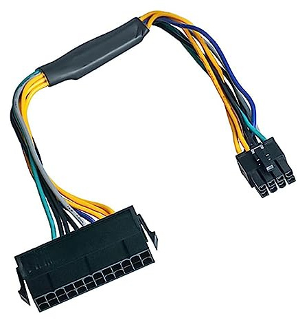Cable adaptador de fuente de alimentación ATX de 24 pines a 8 pines para placas base Optiplex 3020 7020 9020 T1700