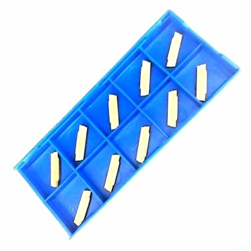 MGMN200 Grooving Carbide Inserts Lathe Cutter Set, for High Hardness Materials