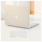 BYCeKe Compatible with MacBook Air 15 inch Case 2025 2024 2023 M4 A3241 M3 A3114 M2 A2941 with Touch ID, Woven Fabric Textured Cream Leather Hard Shell Case&Keyboard Cover for Mac Air 15 Laptop, Beige