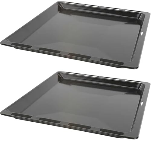 2 x DREHFLEX Backblech 17008354 (Ersatz für: 00662999, 00447266) 465 x 375 x 29 mm, geeignet für Bosch, NEFF, Constructa, Gaggenau