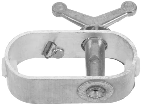 BESPORTBLE Tendeur de Câble en Acier A3 Robuste et Polyvalent, Outil D'enroulement de Fil pour Vigne et Arbres Fruitiers, Serrage-câble Compact pour Jardinage, Réglage Facile pour Treillis