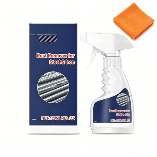 Generico Spray antiruggine Potente per Metalli, Nuova Versione 2026, Spray convertitore antiruggine Altamente Efficace per Acciaio inossidabil