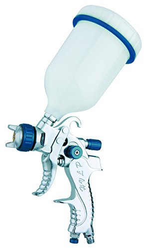 Pistola de Pintura LVMP Profesional 600 ML – Aire Comprimido para Pintar Coches, Aguja 1,3 MM, Pistola Neumática por Gravedad, Bajo Consumo, Alta Precisión y Acabados