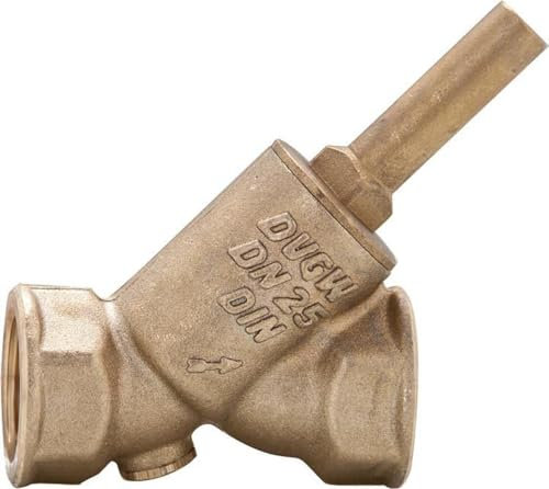 JS 1325500 Rückschlagventil - Rückflussverhinderer DVGW - Schrägsitz - messing 2 Zoll