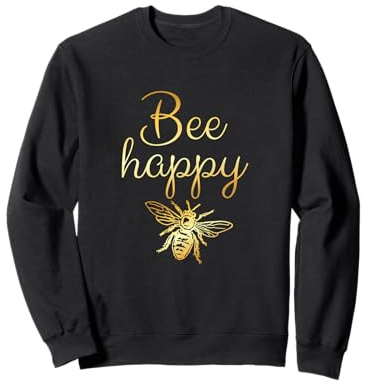 Bee Happy (Giallo) Apicoltore Felpa