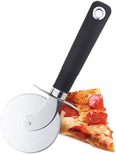 Sabatier Professional Pizza Cutter Wheel - Stainless Steel Construction. Dishwasher Safe. Also a Slicer for Sugarcraft, Pastry, Homemade Pasta & Herbs. 25 Year Guarantee.