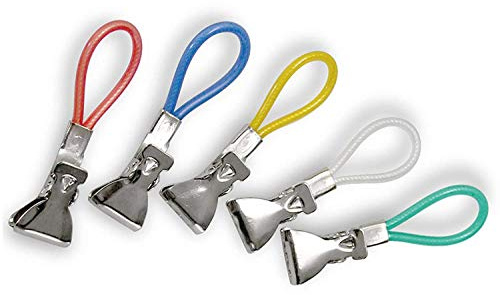 Mr. Gadget's Solutions Ganchos duraderos para colgar paños de cocina, ganchos para toallas de mano, 5 unidades