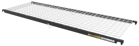 Metaltech Storage Shelf for Interior Scaffolding, Heavy Duty 200 lb Capacity, Metal Shelves for Storage, Shelf Organizers, Scaffolding Accessories, Storage Racks and Shelving