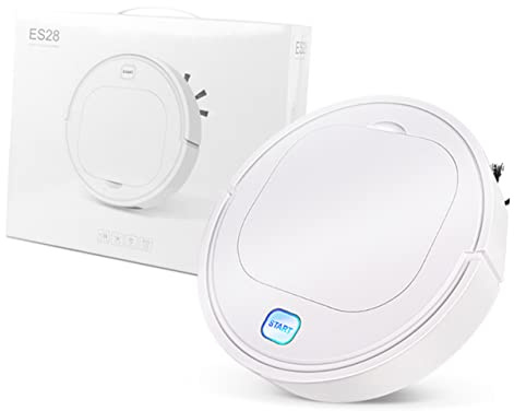 LIFKOME Robot Aspirateur Automatique Pour Sol Nettoyeur De Tapis Intelligent Balayeur De Maison Avec Grand Réservoir