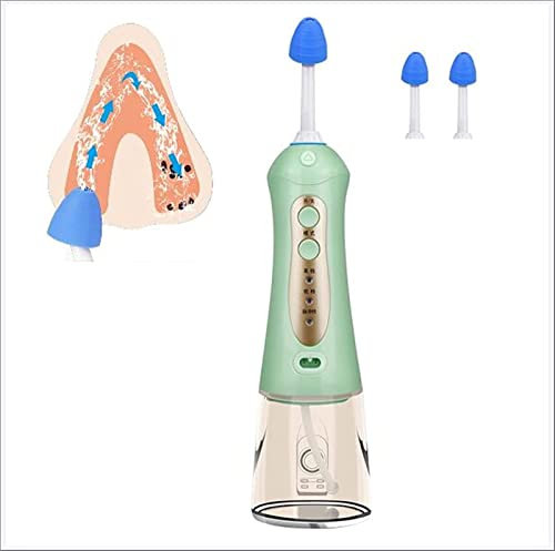 CEEBUS Neti Pot eléctrico Kit de Enjuague Nasal, con 3 Modos de Limpieza y 2 Boquillas, Boquilla Giratoria 360°, para Irrigación Nasal, Alivio de Sinusitis y Alergias