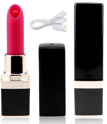 PINTLE Silikon G-Punkt Vibrator für Frauen–Bullet Lippenstift-Design, tragbar und wasserdicht 10 Vibrationsmodi Mini Vibrator Leise klitoris Stimulator Massage Sex Spielzeug vibratorensets für frauen