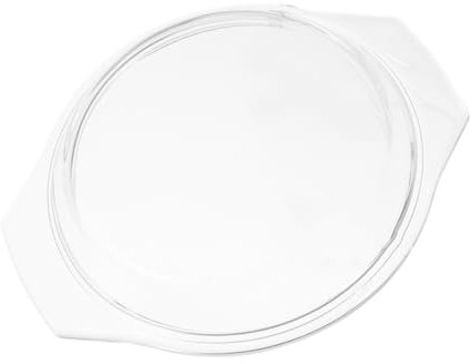 CIYODO Tapa de cristal para microondas, cubierta antisalpicaduras para horno microondas, cubierta antisalpicaduras para microondas