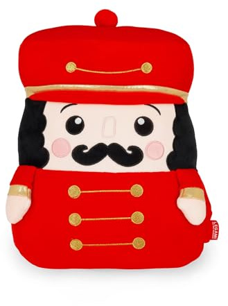 Legami - Cuscino Super Soft! Tema Nutcracker, Super Soffice, Idea Regalo, 27x43 cm