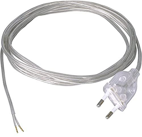 Kopp 140610099 Euro-Zuleitung 2 m, transparent