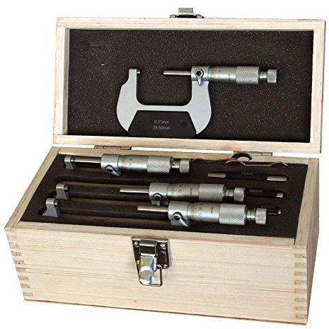 CNC QUALITÄT Bügelmessschrauben-Satz 0-100 mm