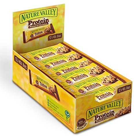 Nature Valley Protein Peanut & Chocolate Cereal Bars, 40 g
