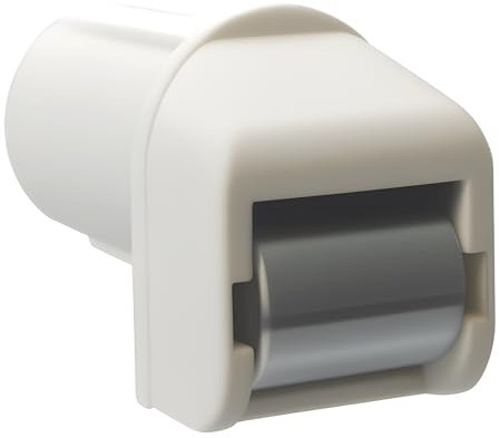 markiso® Rolladen Steckleitrolle,Gurtleitrolle Rollladengurtführung Gurtführung | Minigurt bis 16 mit Bürste | Stahlrolle nadelgelagert [Hergestellt in Deutschland]