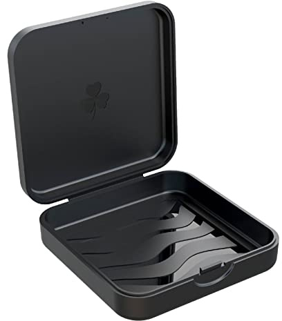 Dental Bar Jar Dento Box Skenda Rose (also for Bite Rail, Crisis Bar, Dental Rail and Retainer) 1 Piece KFO Box (Black)