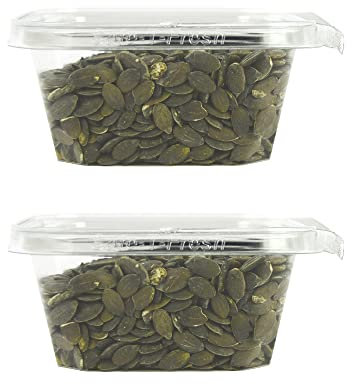 GR 400 (2 CONFEZIONI DA 200 GR) DI SEMI DI ZUCCA DECORTICATI COME SNACK O PER DOLCI SALATI, PANE E LIEVITATI