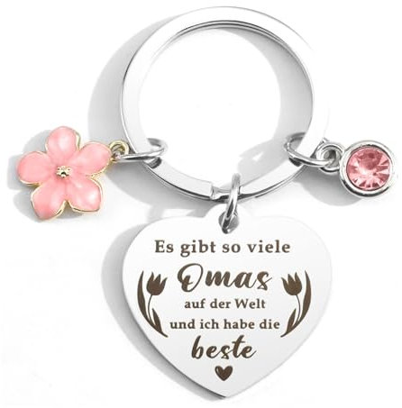 Oma Geschenk,Schlüsselanhänger Oma,Geschenk Oma Geburtstag,Muttertagsgeschenk Für Oma,Oma Geschenk Muttertag,Geschenk Für Oma Von Enkel Enkelin,Beste Oma Geschenke,Sinnvolle Geschenk Oma Weihnachten
