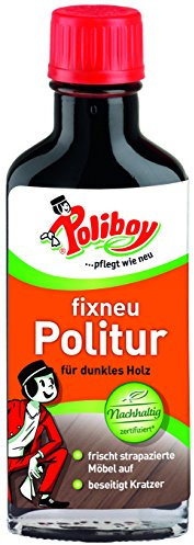 Poliboy Pflegemittel für Holz, gegen Kratzer, Dunkelgrau, 100 ml