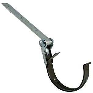 Marley (Rinneneisen verstellbar RG 125 braun)