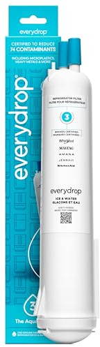 everydrop by Whirlpool Ice and Water Refrigerator Filter 3, EDR3RXD1, Single-Pack
