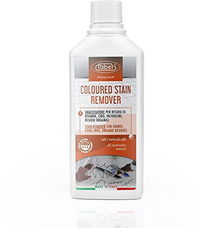 Faber - Quitamanchas específico para la eliminación de manchas de color de superficies de piedra natural, gres, cerámica, barro cocido o cemento.