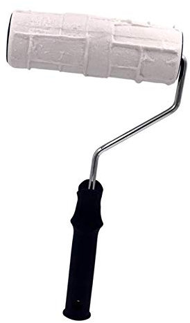 Tubayia Rouleau de peinture Rouleau à motif en relief Rouleau à effet Rouleau structuré pour la décoration murale DIY (20,3 cm 2205ts)