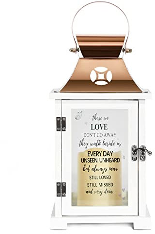 Linterna Conmemorativa: Regalos funerarios pensados para la pérdida de un ser Querido, Regalos conmemorativos, Regalos de condolencias, Regalos de Duelo, Regalos de Recuerdo para la pérdida de la