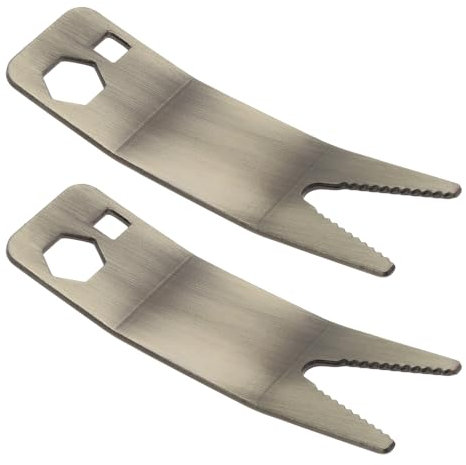 SG Store 2 stücke Gitarre Schlüssel Multifunktions Reparatur Schlüssel für Gitarre Enthusiasten E-Gitarre Bass Tuning Potentiometer Schalter Metall Gitarre Zubehör