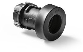 Brightium Portalampada Fiera 4A 250V E27 60W IP55 Cavo Rettangolare Ideale per Illuminazione Esterna e Decorazioni Eventi.