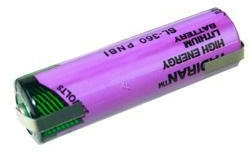 Tadiran SL360/T 3,6V Lithium Batterie AA Mignon mit Lötfahne in U-Form
