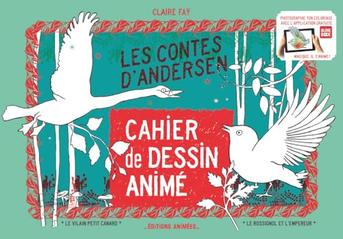 Cahier de Dessin Animé les Contes d'Andersen
