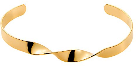 Heideman Armband Damen arenosus aus Edelstahl gold farbend matt Armkette für Frauen vergoldet