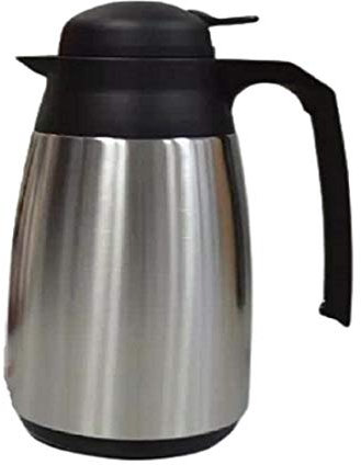 Isolierkanne mit Thermometer, Edelstahl, 0,75 Liter, Kaffeekanne, Teekanne, silber schwarz, Havauxes, Otto GmbH & Co KG; Hamburg