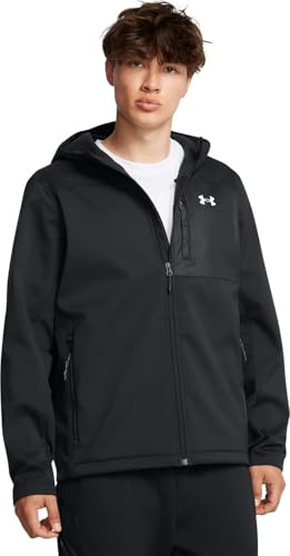 Under Armour Men's Storm ColdGear Infrared Shield 2.0 Jacket, (002) Black / / White, Large