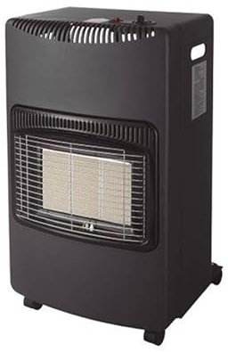 Estufa butano plegable infrarrojos 4200W, ideal para calefacción en camping y exteriores.