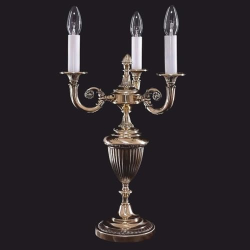 Casa Padrino Lujo barroco lámpara de mesa/escritorio bronce H. 60 cm
