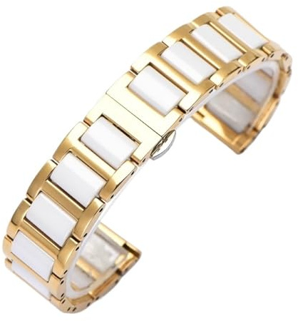 Quick Release Keramiskt klockband Universal Ersättningsrem for män kvinnor