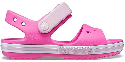 Crocs Unisexe Enfant Bayaband Sandal K Sandales, Electric Pink, 28/29 EU