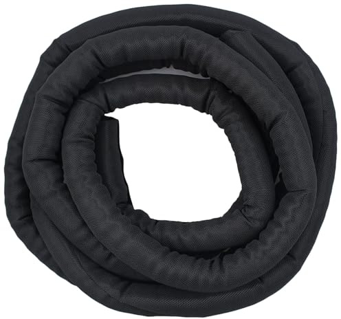 Kabelschlauch Schwarz,3m Kabelschutz,Kabelschutzschlauch,Kabelkanal Flexibel,Kabel Schlauch,Cable Sleeve,Kabel Schutzschlauch,Kabelschlauch Selbstschließend,Kabeltunnel,Zuschneidbar,Ø 25mm