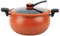 Stockpot with Lid, Mini Pressure Cooker Large Capacity Fast Heating Non-Stick Multi-Function for Gas Induction Electric Stoves, Red