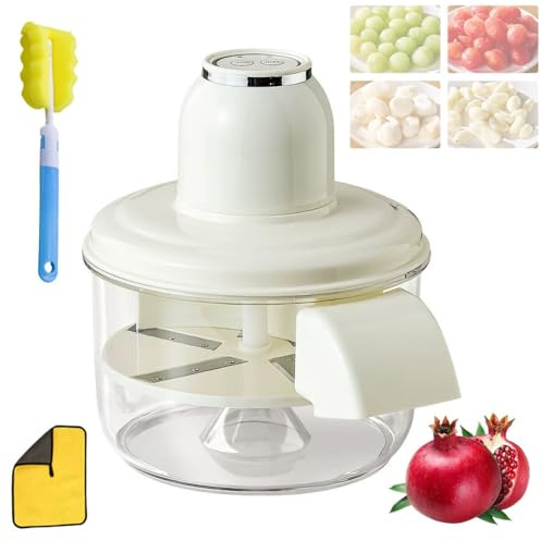 Nuova Macchina Elettrica Per Sbucciare L'Uva Del 2025, Macchina Automatica Per Sbucciare L'Aglio Per Piccoli Frutti, Macchine Intelligenti Commerciali Ricaricabili Per La Frutta(Q02 white)