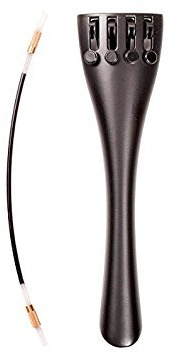 Wittner 7/8-4/4 Cello Ultra Composite Tailpiece with 4-tuners and Nylon Tailgut