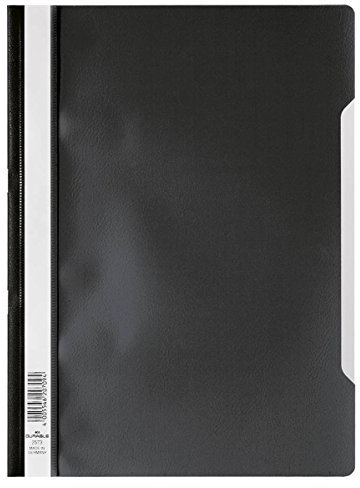 Durable 257301 Offertmapp A4, svart, 50 stycken