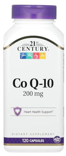 21st Century Co Q10 200 mg Capsules, 120 Count (27435)