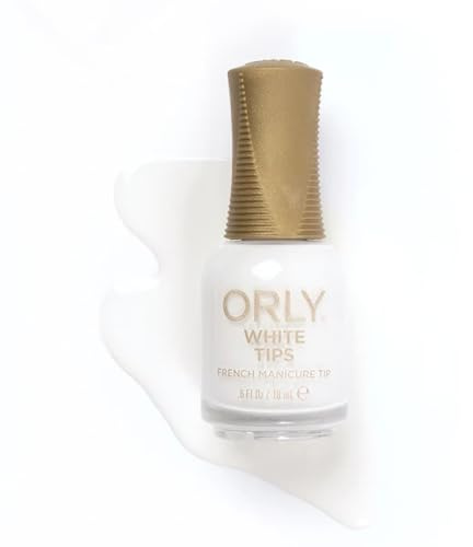 ORLY White Tips Nail Polish | Classic French Manicure Essential| Bright White Creme 18ml