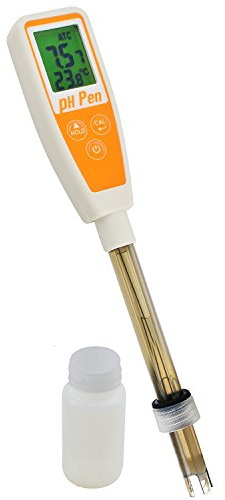 TEKCOPLUS IP65 Boîtier Étanche Digital Pentype 12 Cm De Long Tube PH Précision ± 0,1 PH Mètre Testeur De Qualité De l'eau pour Aquarium Hydroponie Traitement De l'eau pour La Maison Et Le Laboratoire